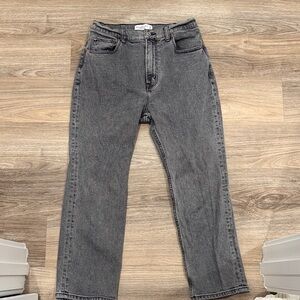 Abercrombie & Fitch Charcoal Denim Pants